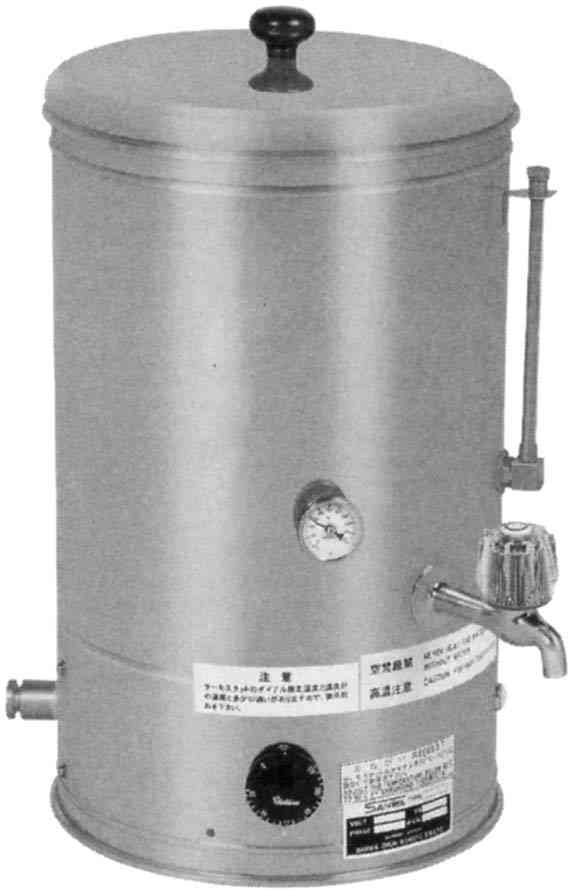 BOILER HOT WATER ROUND BODY, AC110/220V 1KW 10LTR Ghesquiers