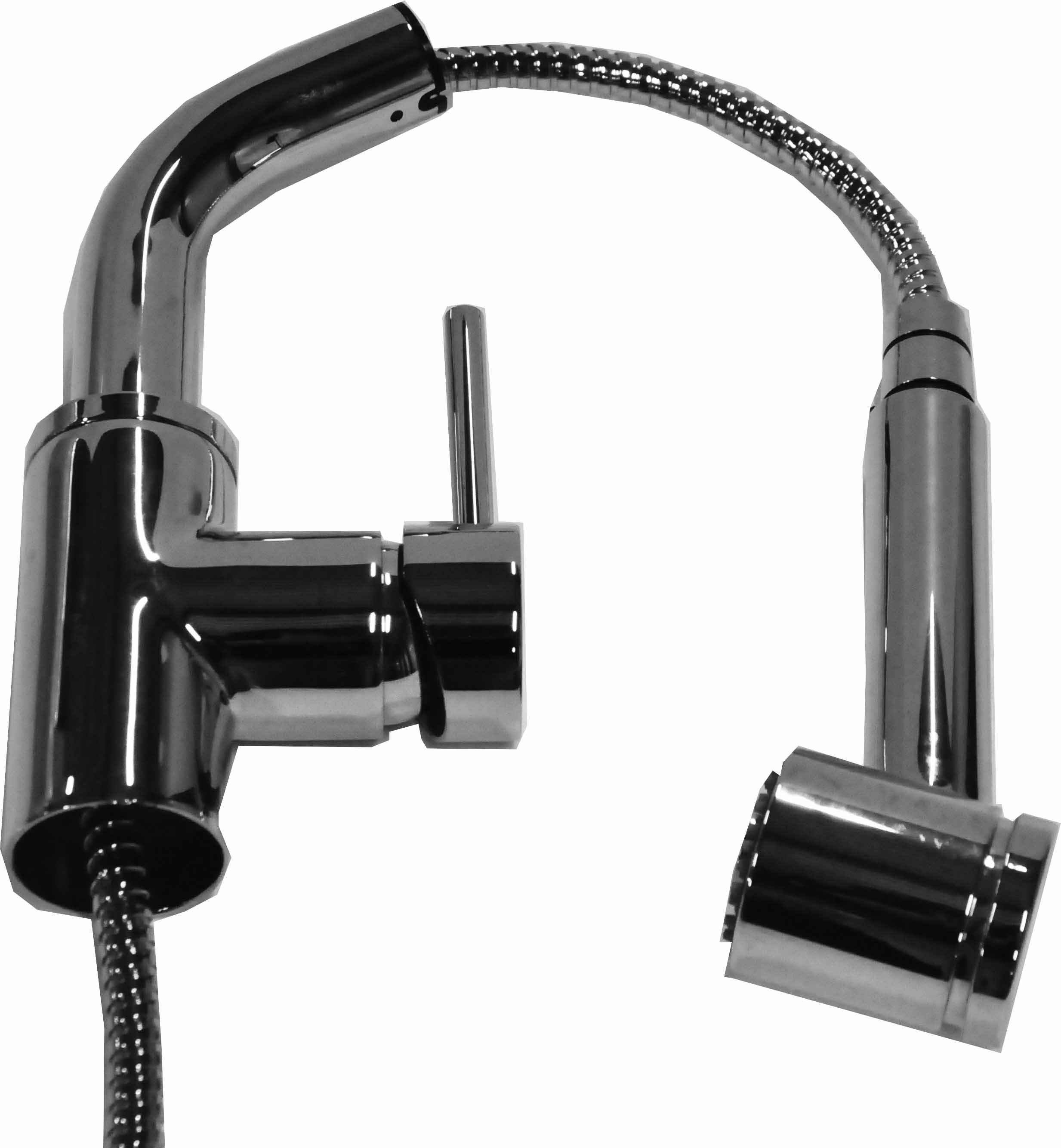 FAUCET KITCHEN SINGLE LEVER, INCL SHOWER WATERLINE SA557292 Ghesquiers